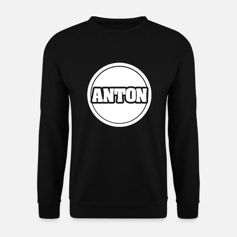 Geschenk für Anton - Unisex Pullover - Schwarz