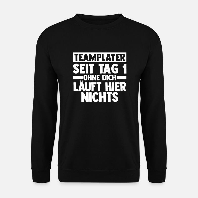Mitarbeiter Arbeiter Kollege Arbeitskollege - Unisex Pullover - Schwarz