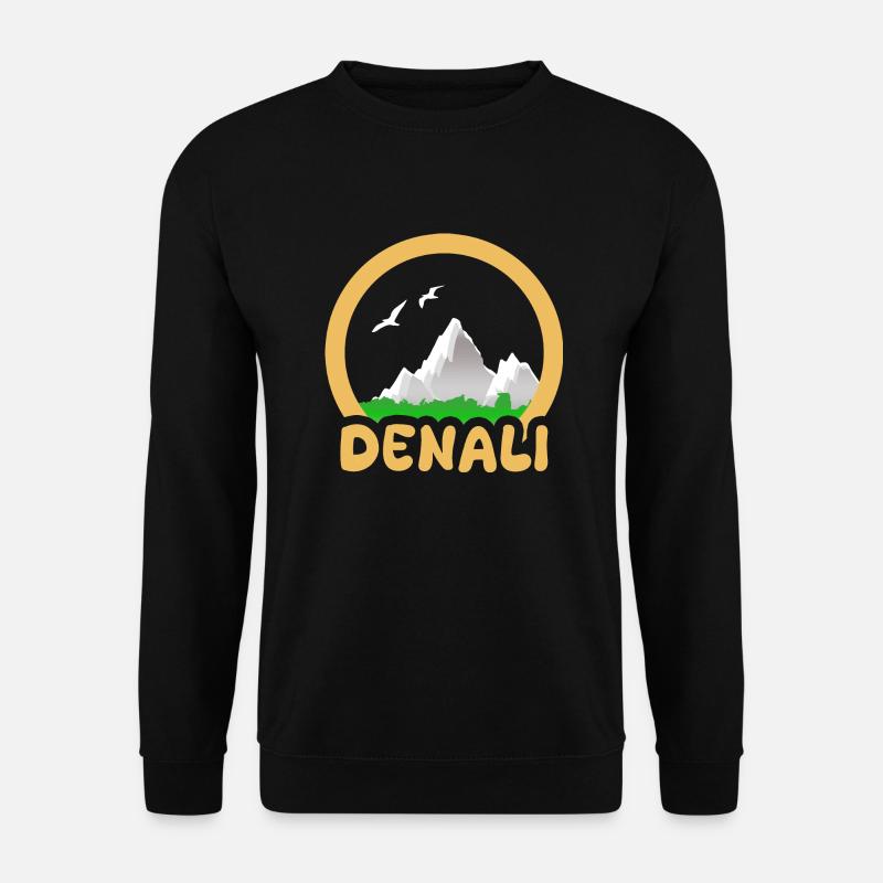 Trekking Denali - Unisex Pullover - Schwarz