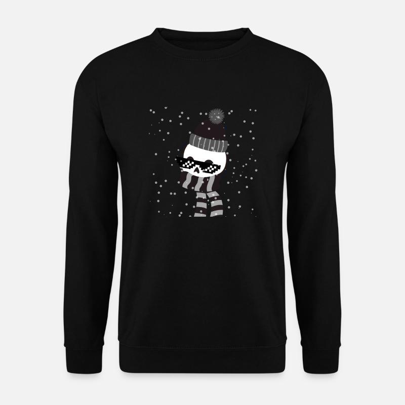 Cold and Cool skeleton - Unisex Sweatshirt - black