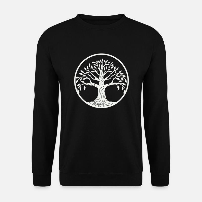 tree - Unisex Sweatshirt - black