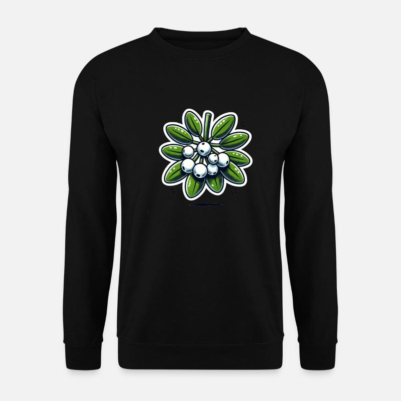 Mistelzweig - Unisex Pullover - Schwarz