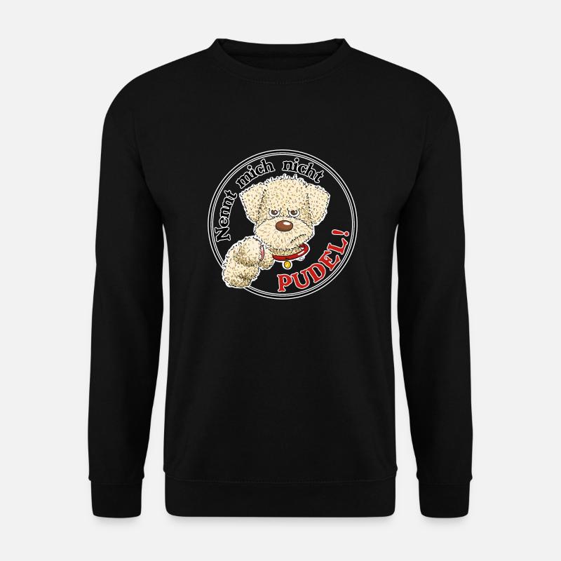 Poodle1 4 - Unisex Pullover - Schwarz