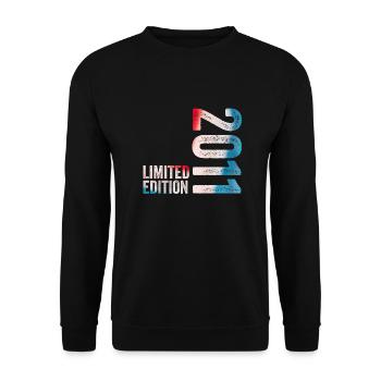 2011 Limited Edition Birthday Gift 2011 - Unisex Sweatshirt - black - Front - Alina (178cm) & Michal (187cm)