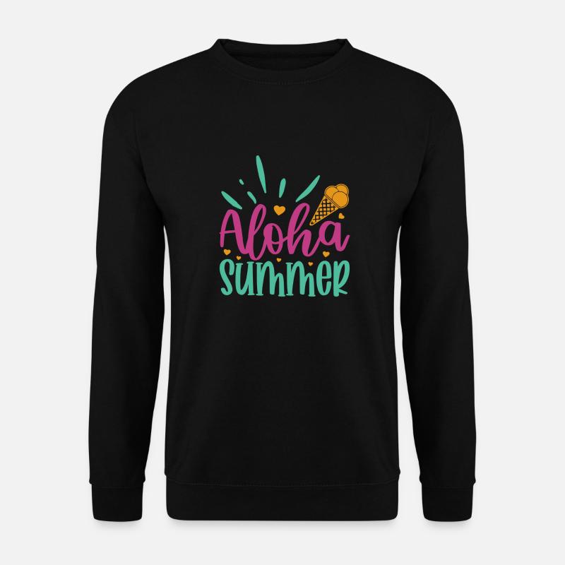Aloha Sommer - Unisex Pullover - Schwarz