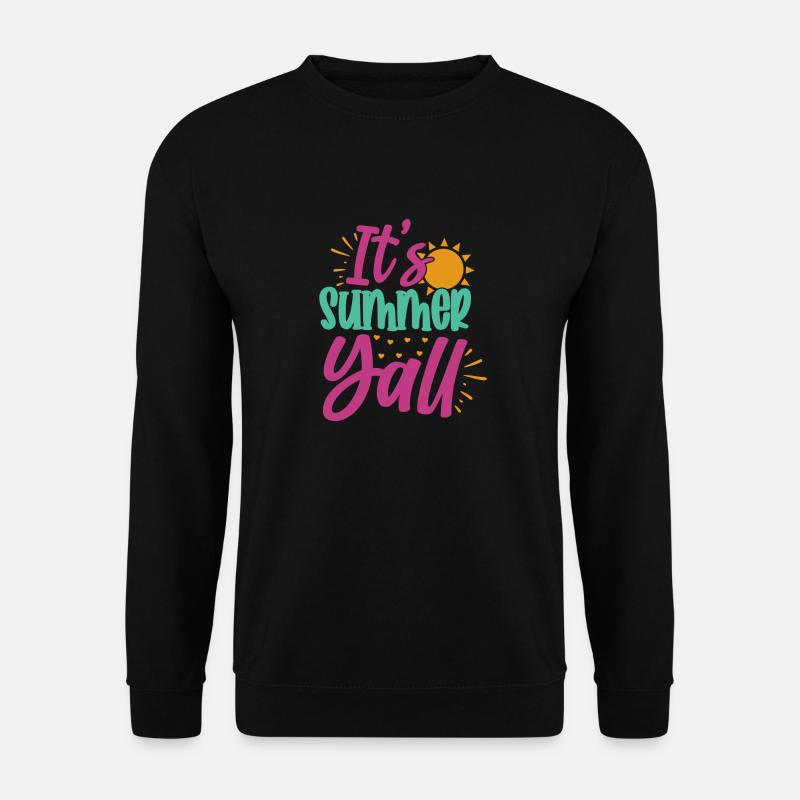 Sein Sommer Yall-01 - Unisex Pullover - Schwarz