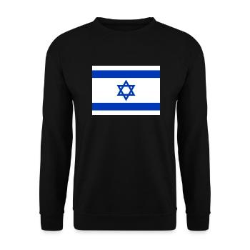 Israël - Sweat-shirt Unisexe - noir - Devant - Alina (178cm) & Michal (187cm)