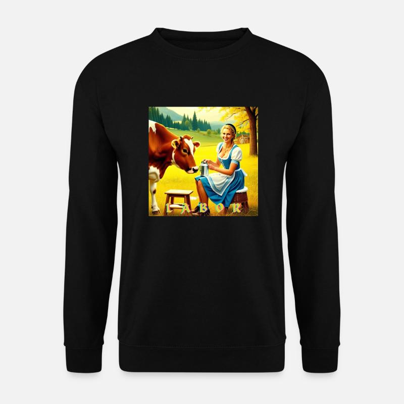 LABOR BAVARIA - Unisex Pullover - Schwarz