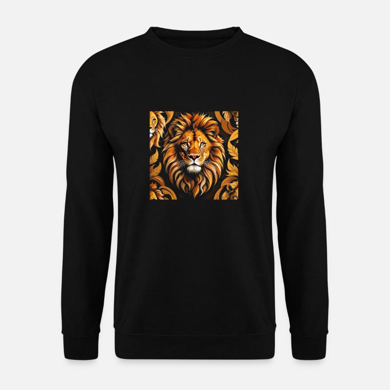 Lion - Unisex Pullover - Schwarz