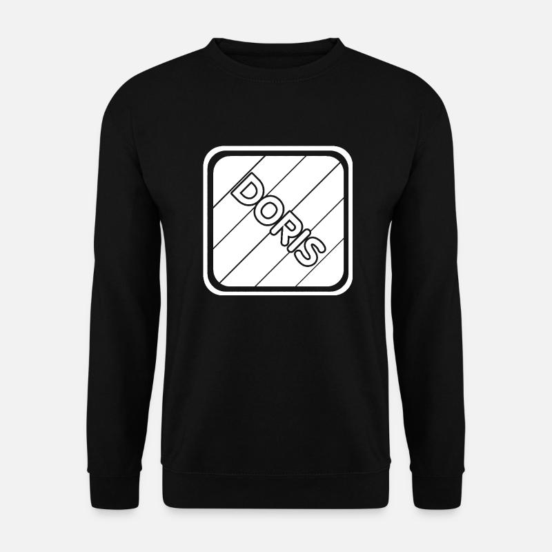 Mädchenname Doris - Unisex Pullover - Schwarz