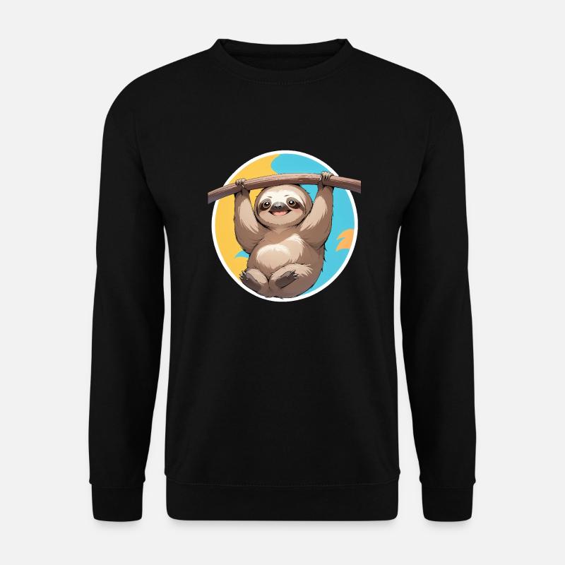 happy fautier 1 - Unisex Pullover - Schwarz
