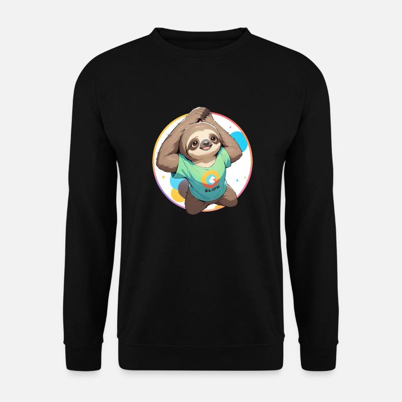 happy fautier2 - Unisex Pullover - Schwarz