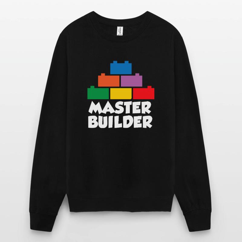 Brick Builder Brick Building Master Builder Unisex Sweatshirt