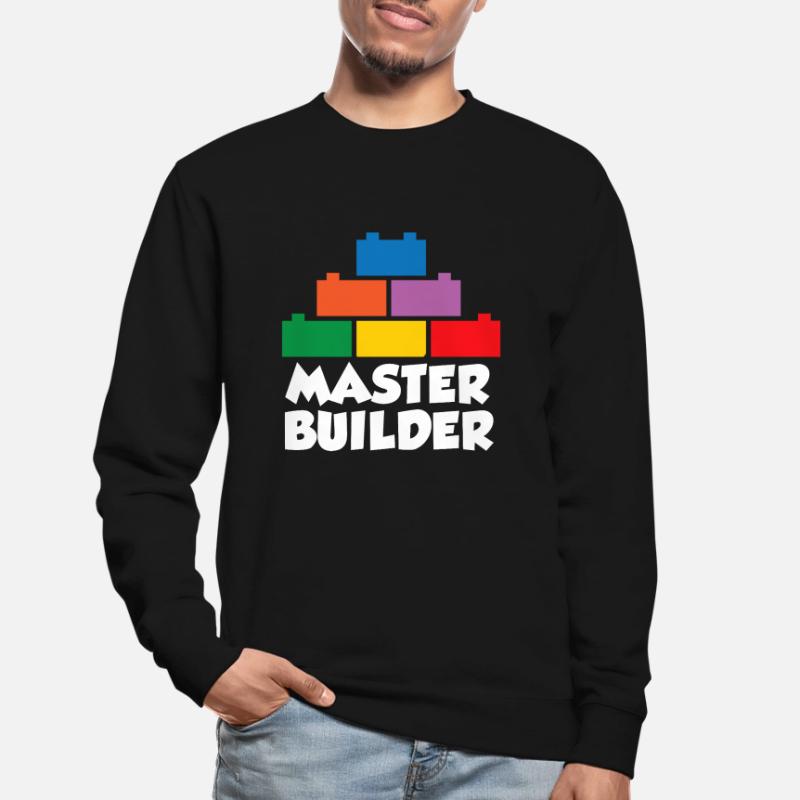 Brick Builder Brick Building Master Builder Unisex Sweatshirt