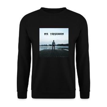 Serc AK & Miro GZ & Never Forget - Unisex Sweatshirt - black - Front - Alina (178cm) & Michal (187cm)