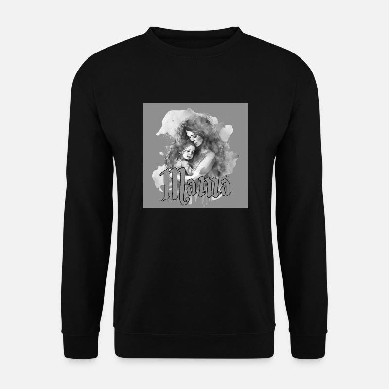Mama - Unisex Pullover - Schwarz