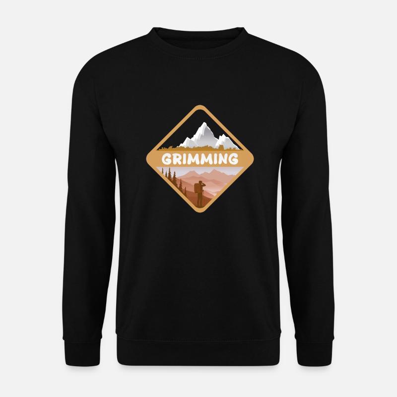 Natur Grimming - Unisex Pullover - Schwarz