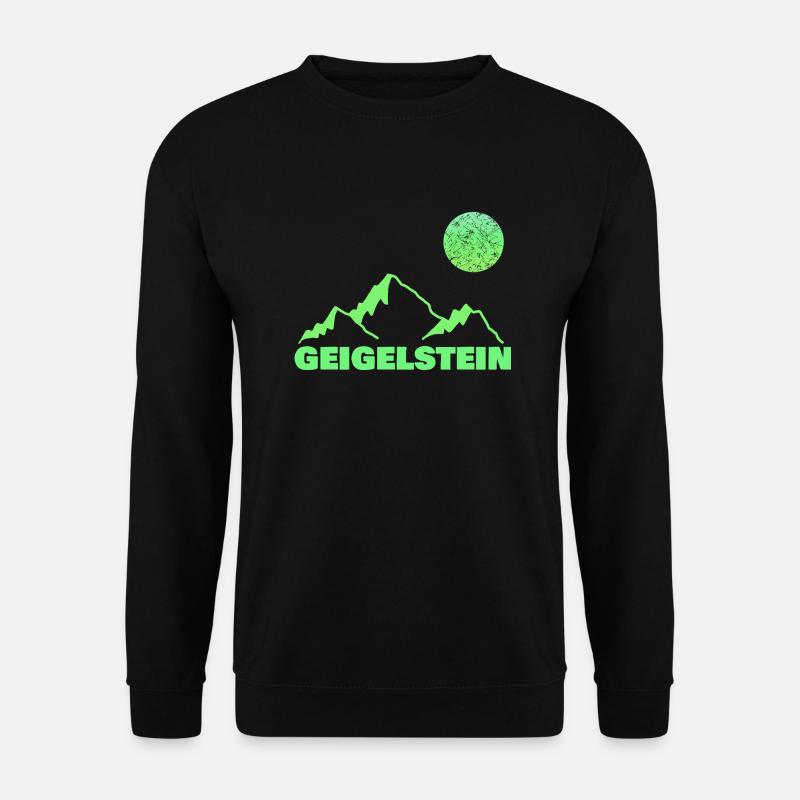 Climbing geigelstein - Unisex Sweatshirt - black