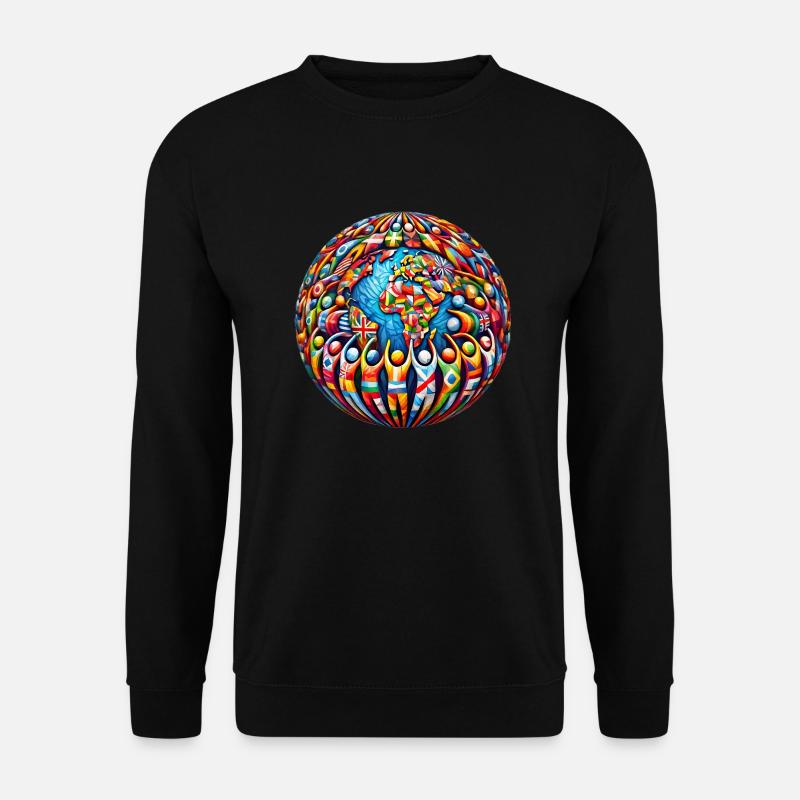 Unity in Diversity – Strong Together - Unisex Sweatshirt - black