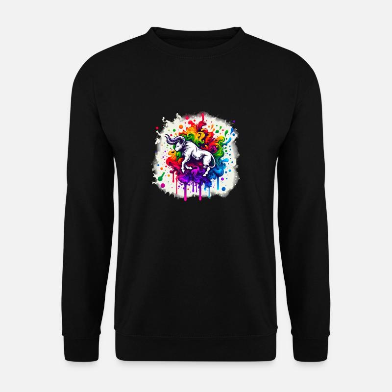 Zodiac: Stier - Unisex Pullover - Schwarz