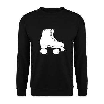 Walze - Unisex Pullover - Schwarz - Vorne - Alina (178cm) & Michal (187cm)
