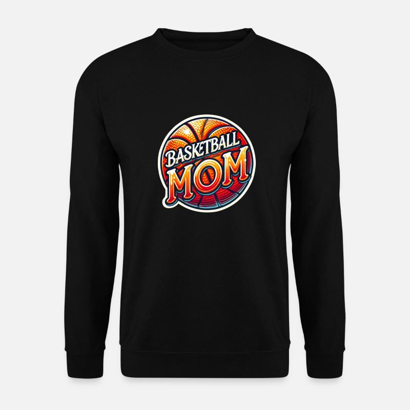 Basketball Mom Mamma - Unisex Pullover - Schwarz