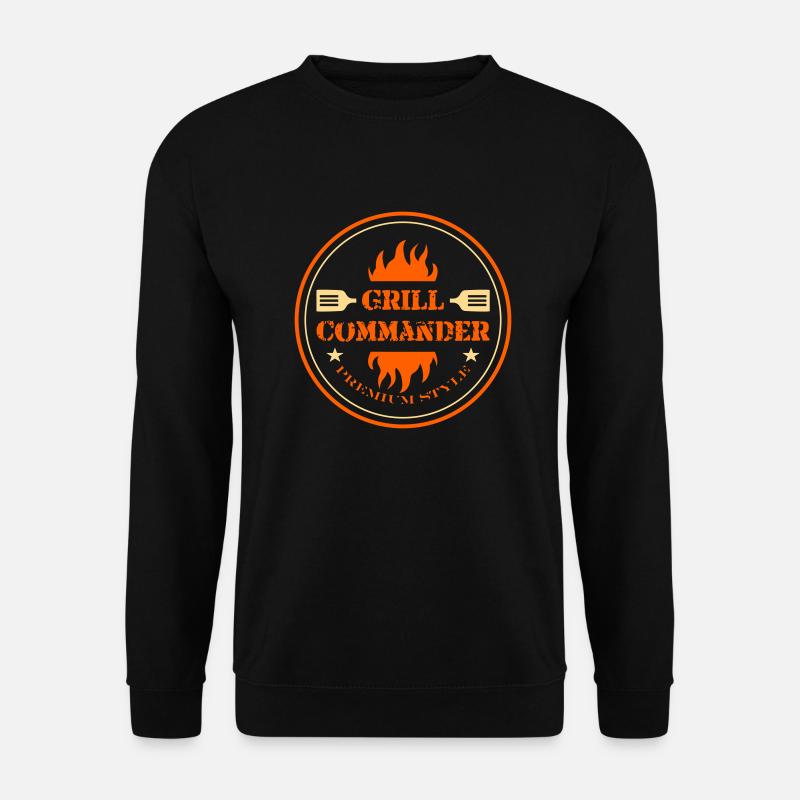 Grill Commander - Unisex Pullover - Schwarz