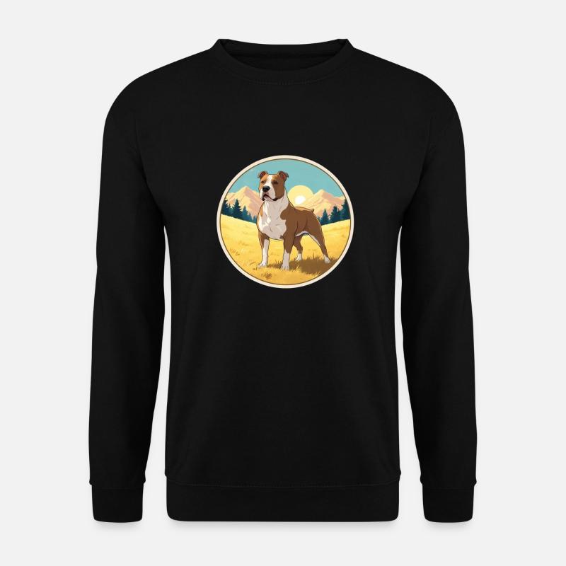 Pitbull American Bully - Unisex Sweatshirt - black