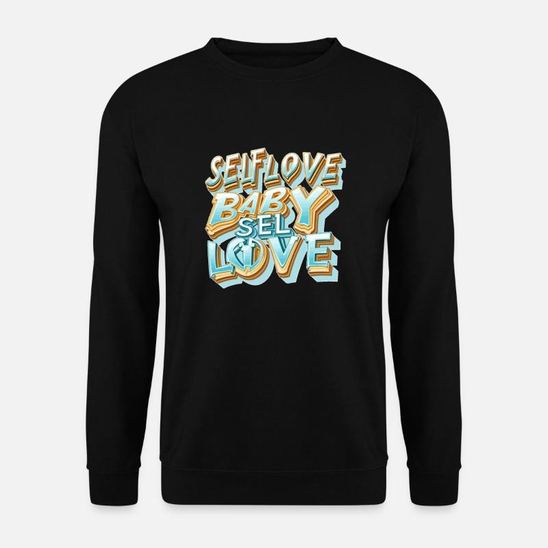 💖 Selbstliebe ist der Schlüssel zum Glück! 💖 - Unisex Pullover - Schwarz