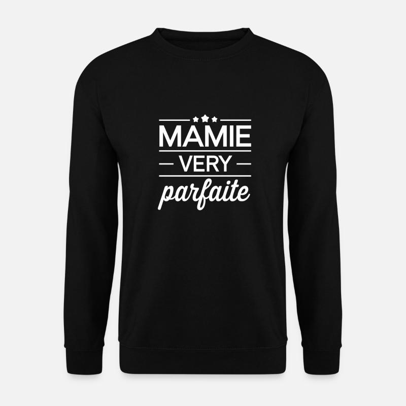 Sehr perfekte Oma - Unisex Pullover - Schwarz