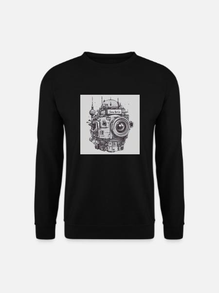 Berlin Planet - Unisex Pullover - Schwarz