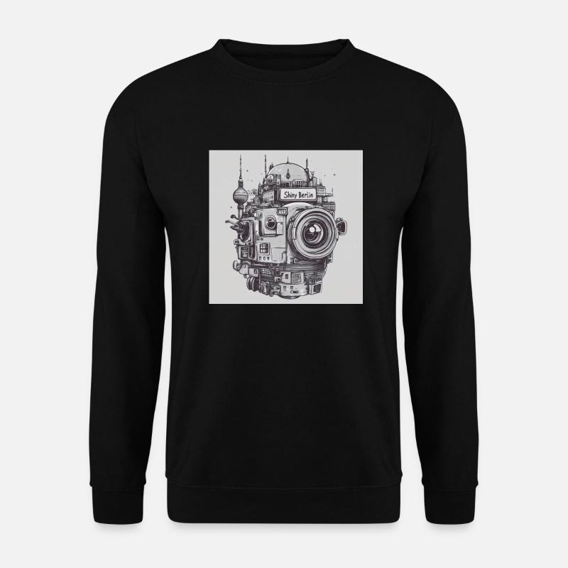 Berlin Planet - Unisex Pullover - Schwarz