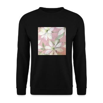 Olivia - Unisex Sweatshirt - black - Front - Alina (178cm) & Michal (187cm)