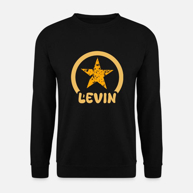 Levin as a given name - Unisex Sweatshirt - black