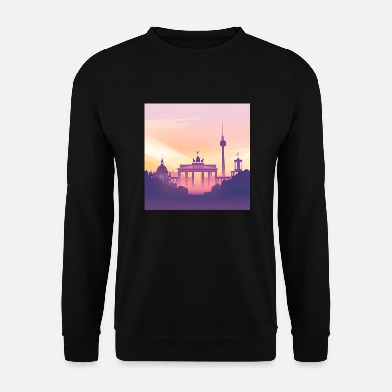Berlin - Unisex Pullover - Schwarz