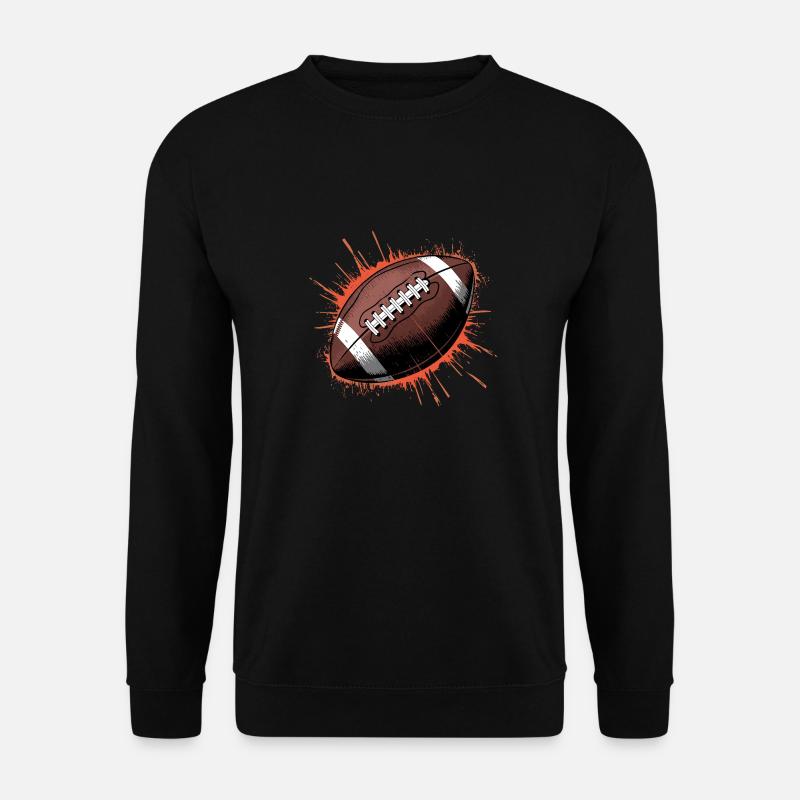 Fußball - Unisex Pullover - Schwarz