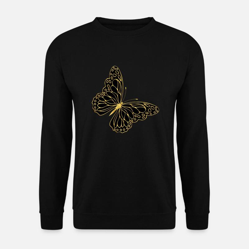 Butterfly - Unisex Sweatshirt - black