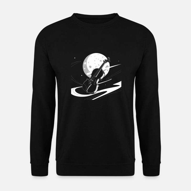 Geige - Unisex Pullover - Schwarz
