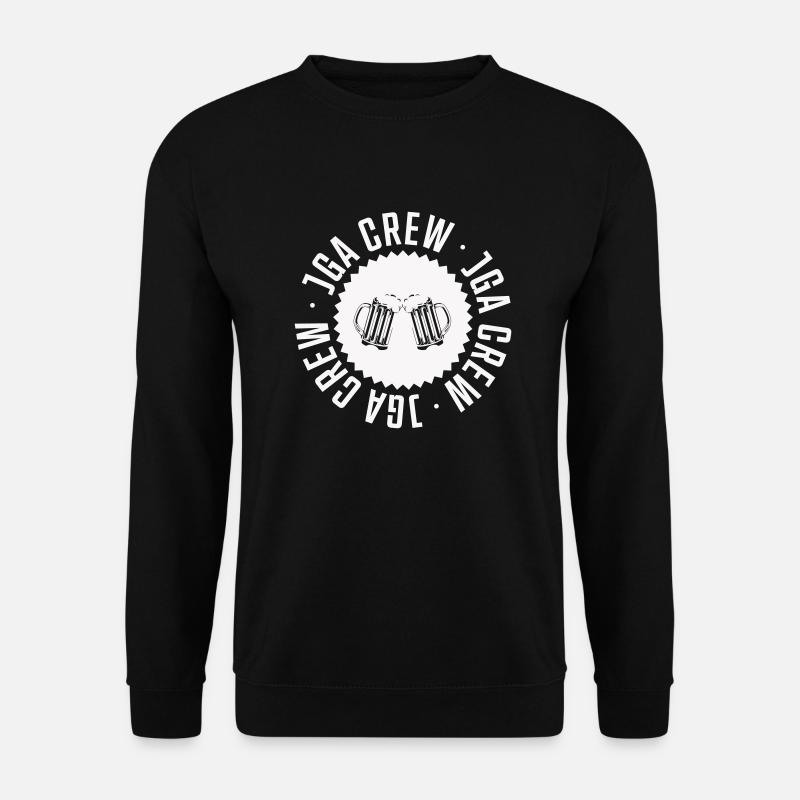 jga crew bier - Unisex Pullover - Schwarz