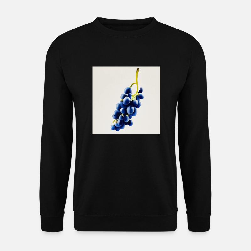 Weintrauben - Unisex Pullover - Schwarz
