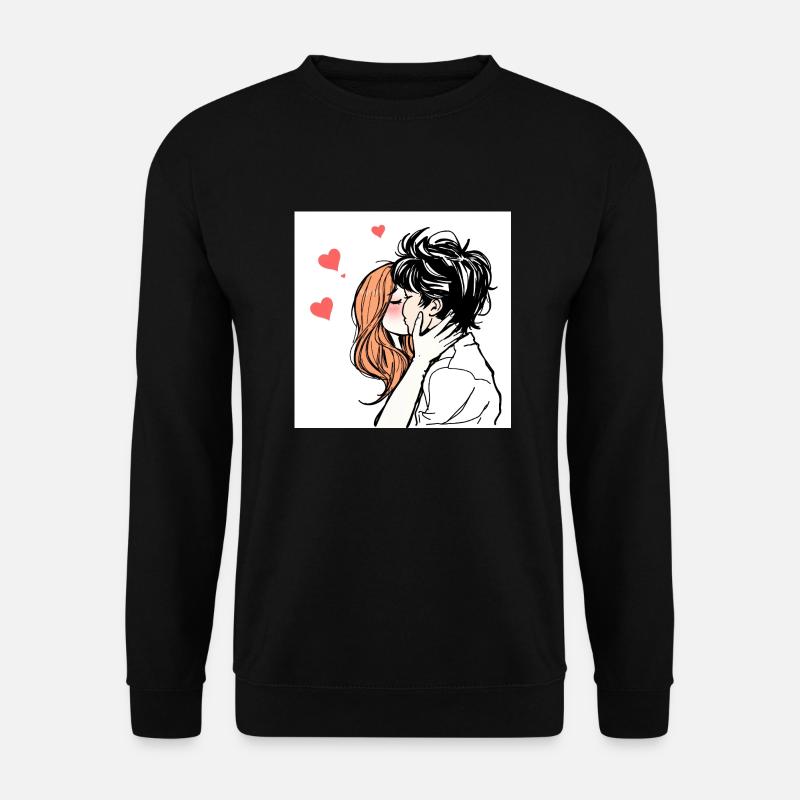Liebe ist soo schön! - Unisex Pullover - Schwarz