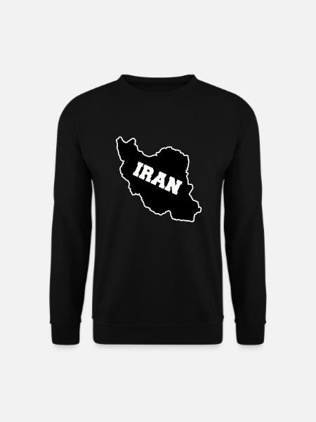 Iran - Sweat-shirt Unisexe - noir