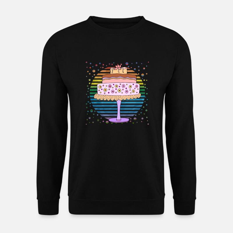 Kuchen - Unisex Pullover - Schwarz