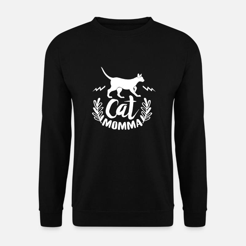 Cat Momma - Unisex Sweatshirt - black