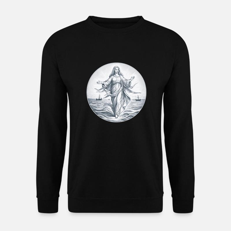 Maria Stella Maris - Unisex Pullover - Schwarz