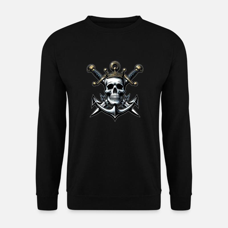 Piraten König - Unisex Pullover - Schwarz