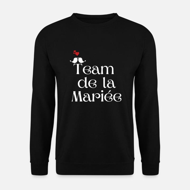 Bride's Team - Unisex Sweatshirt - black