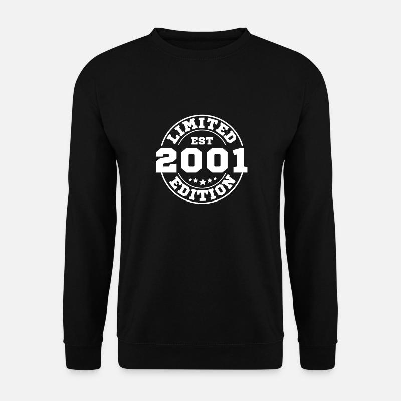 2001 Limitierte Auflage - Unisex Pullover - Schwarz