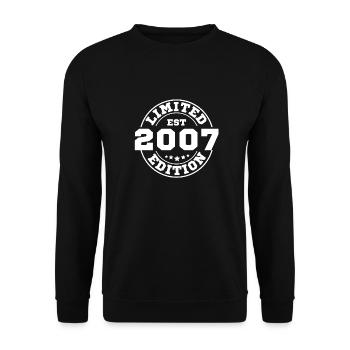 Limitierte Auflage 2007 - Unisex Pullover - Schwarz - Vorne - Alina (178cm) & Michal (187cm)