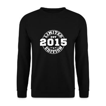 2015 Limitierte Auflage - Unisex Pullover - Schwarz - Vorne - Alina (178cm) & Michal (187cm)